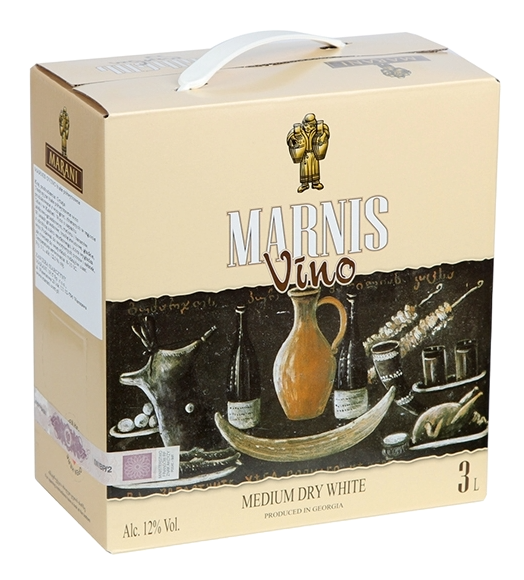 Marnis gvino bílé polosuché - 3l box